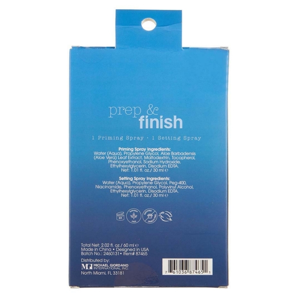 NEW Giordano Colors Prep & Finish Primer & Setting Spray Set - Picture 3 of 3